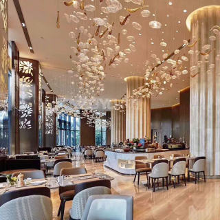 酒店燈具定制使顧客從小到大了解酒店的整體風格